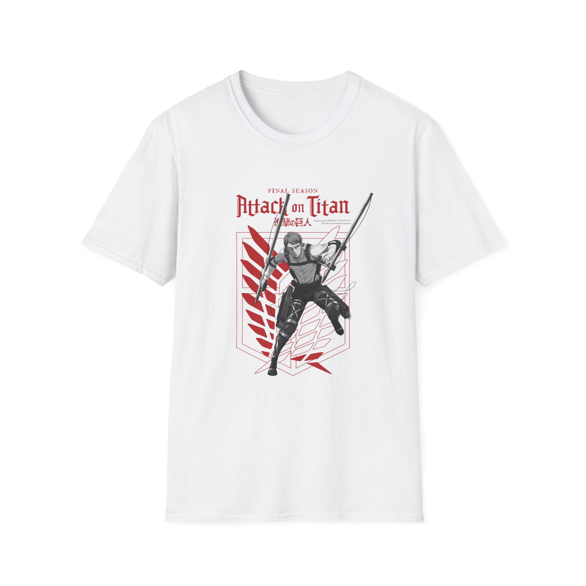 Attack on Titan Final Season - "Jean Kirstein" T-shirt – official Attack on Titan licensed merch (view 3)