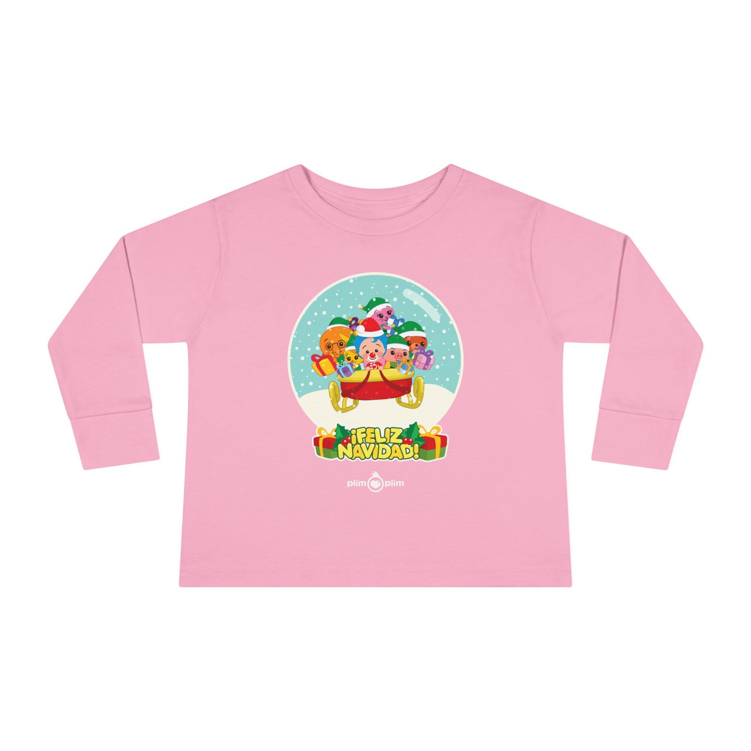 Toddler Christmas Family Long Sleeve Tee - Plim Plim Collection
