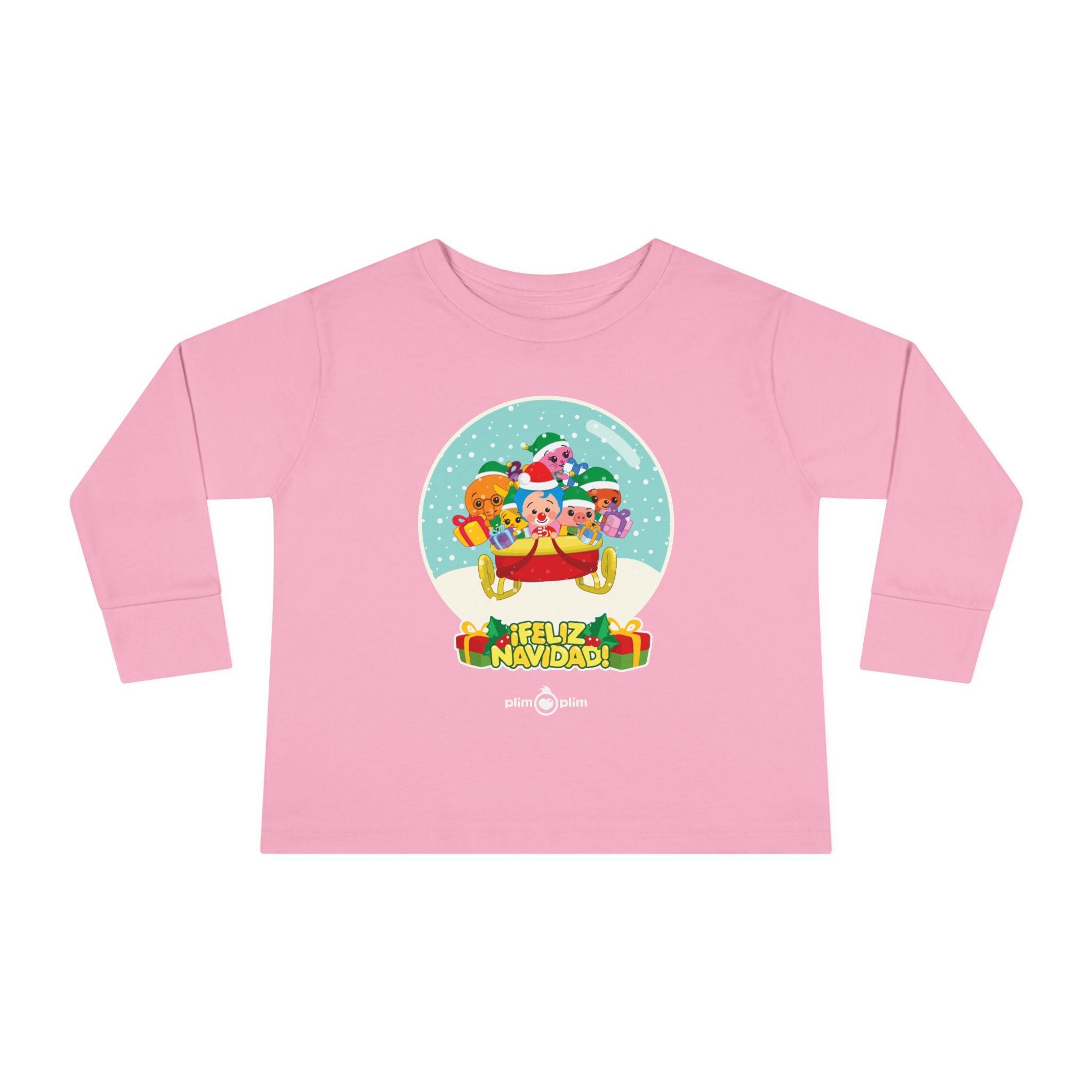 Toddler Christmas Family Long Sleeve Tee - Plim Plim Collection