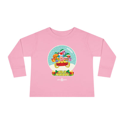 Toddler Christmas Family Long Sleeve Tee - Plim Plim Collection