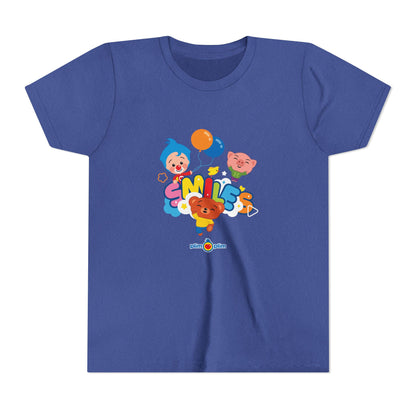 Plim Plim Camiseta Juvenil de Manga Corta Smiles