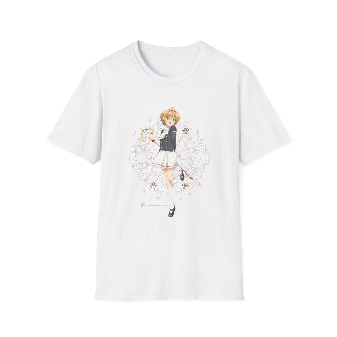 Cardcaptor Sakura: Clear Card - "Sakura in School Uniform A" T-shirt – official Cardcaptor Sakura licensed merch (view 3)