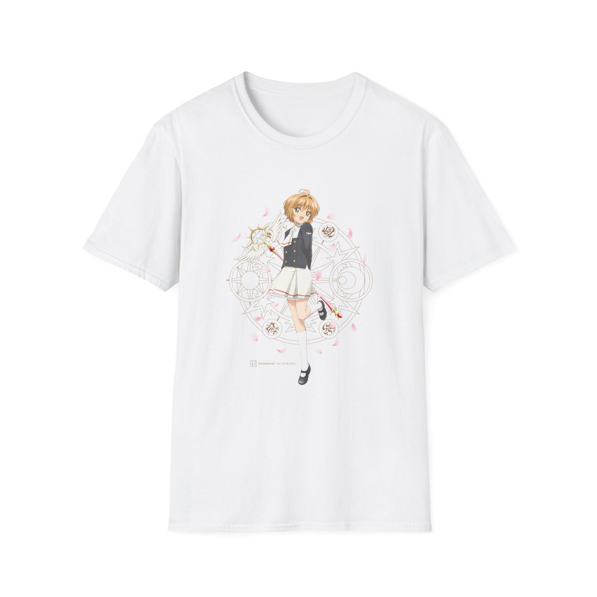 Cardcaptor Sakura: Clear Card - "Sakura in School Uniform A" T-shirt – official Cardcaptor Sakura licensed merch (view 3)