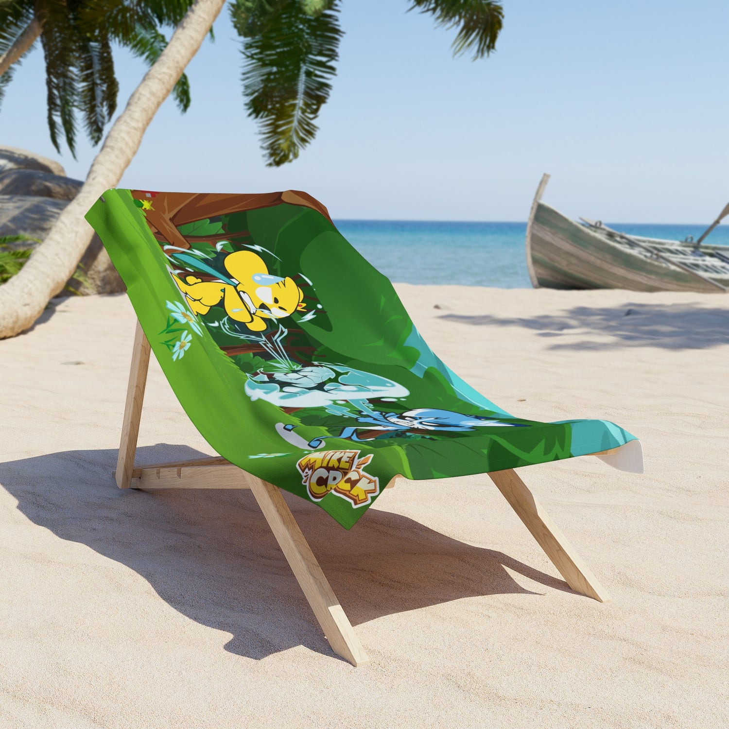 Mikecrack Beach Towel