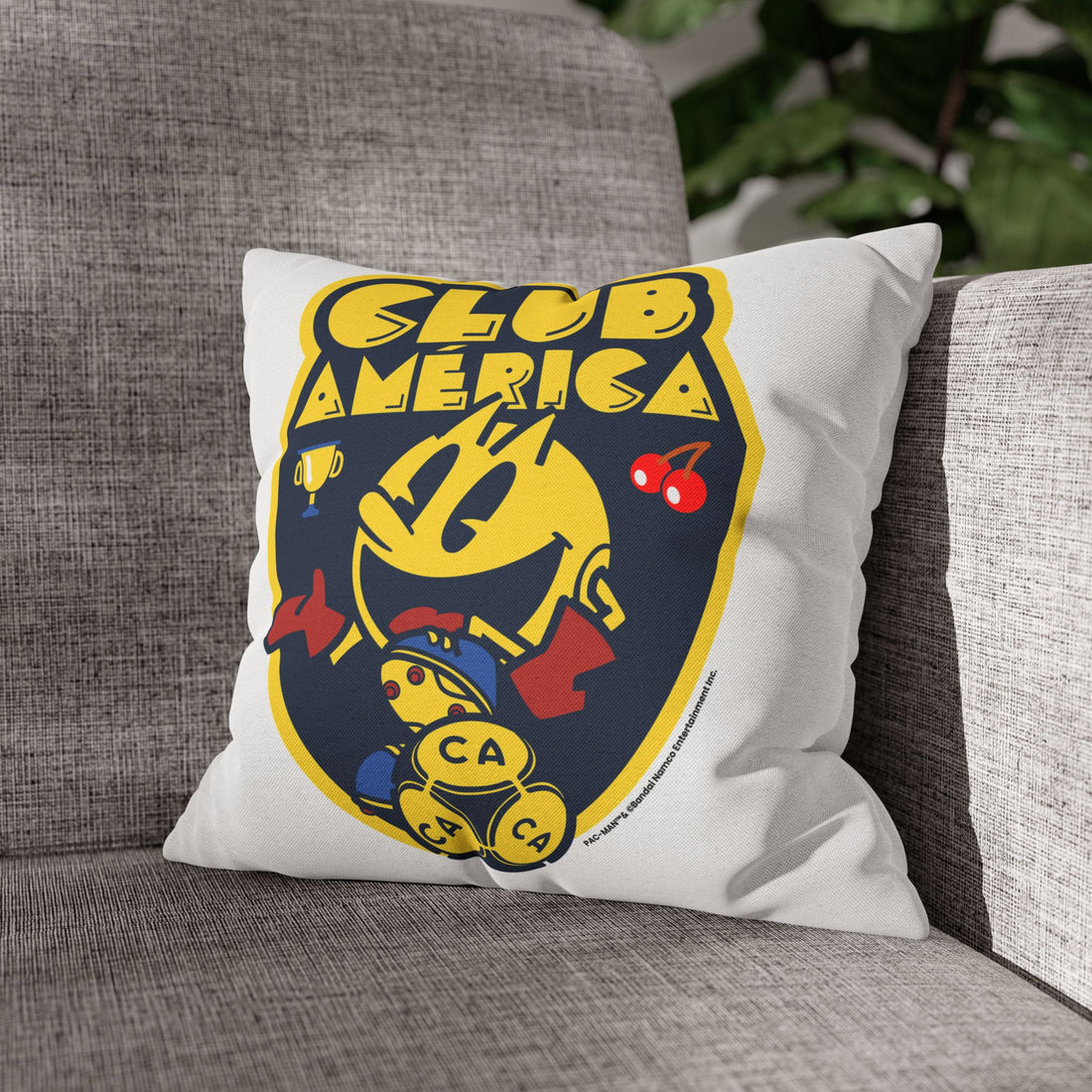Club América x PAC-MAN - Square Pillowcase