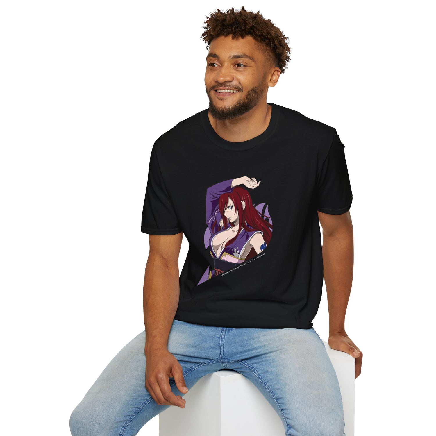 FAIRY TAIL - "Erza Scarlet Yukata" T-shirt