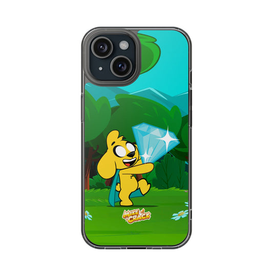 Funda transparente para iPhone Mikecrack 