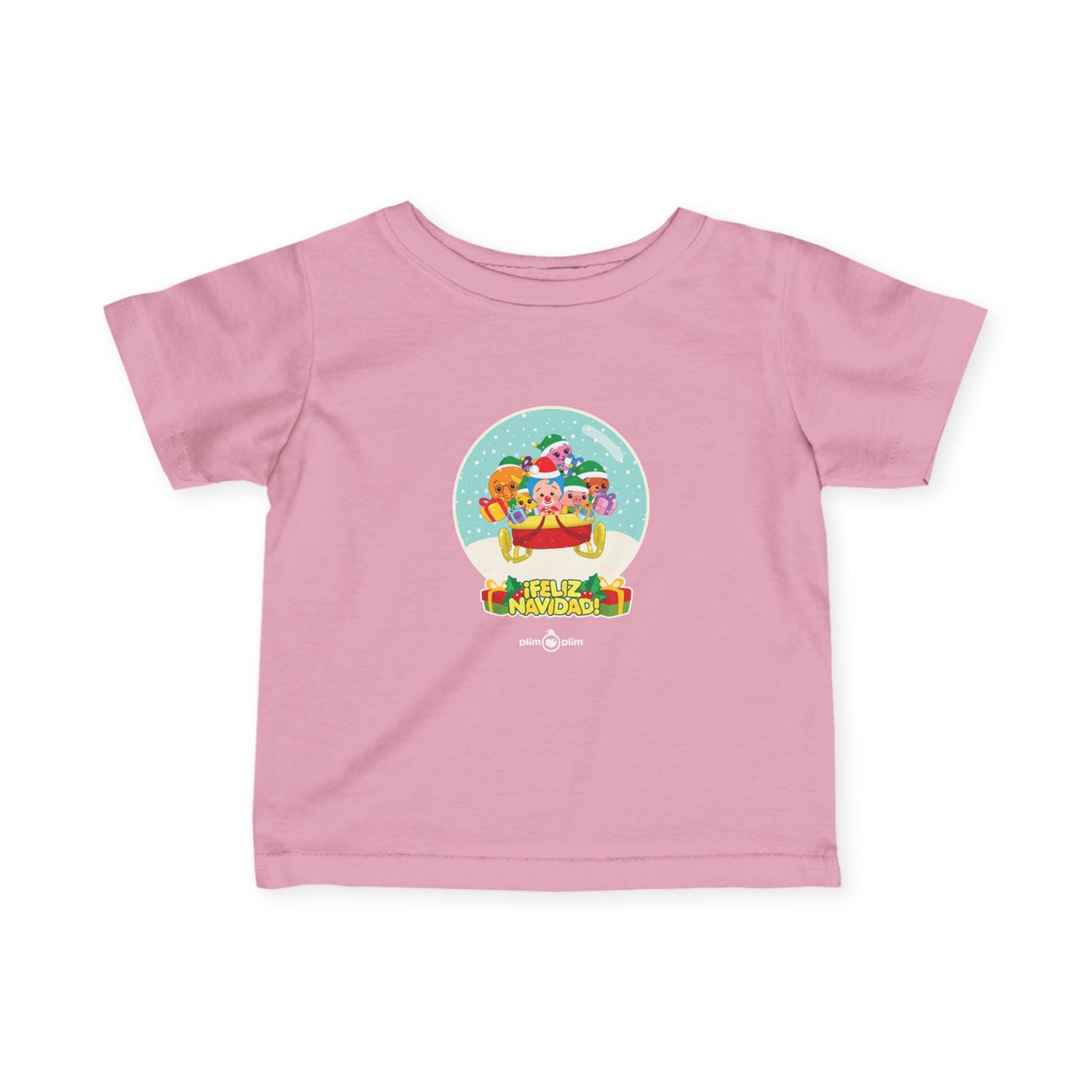 Toddler Christmas Family Fine Jersey Tee - Plim Plim Collection
