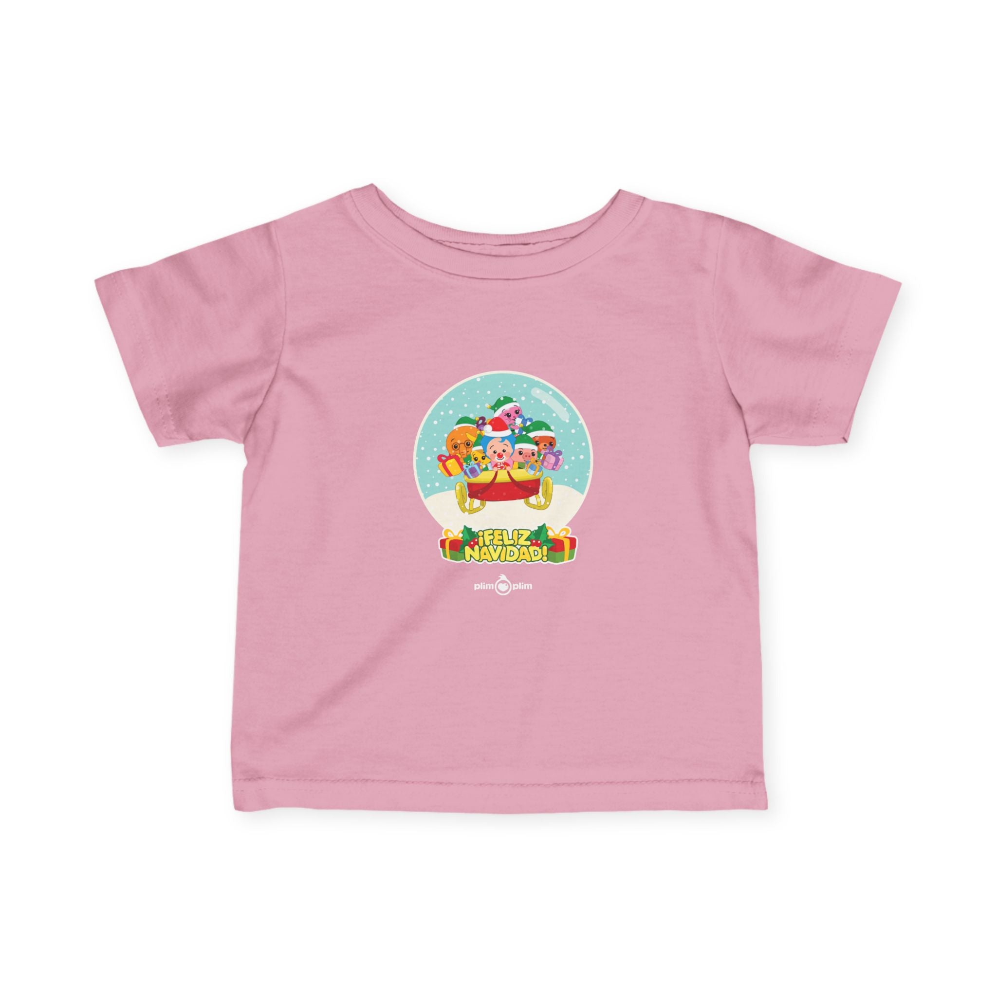 Toddler Christmas Family Fine Jersey Tee - Plim Plim Collection
