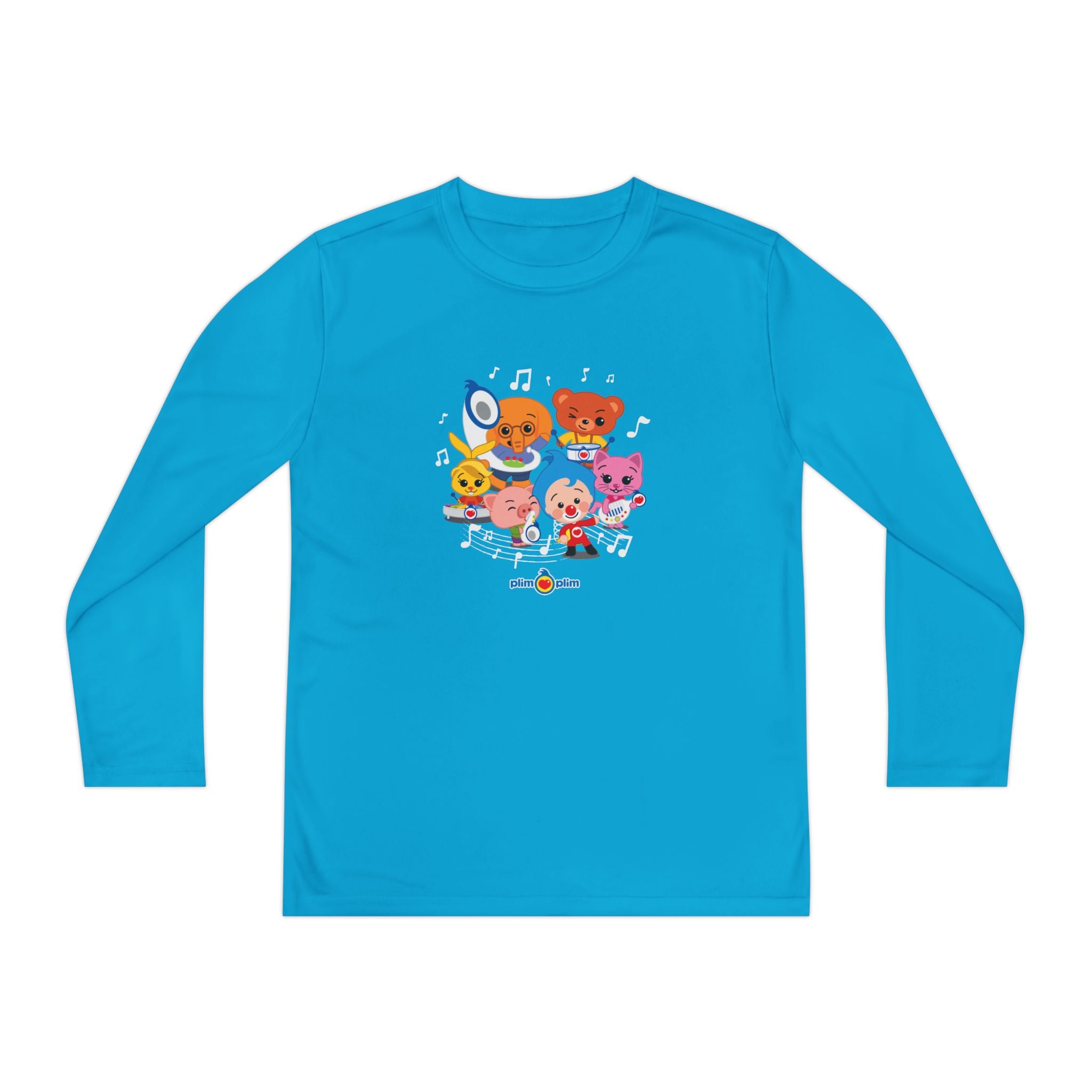 Plim Plim Camiseta Juvenil Manga Larga Orquesta