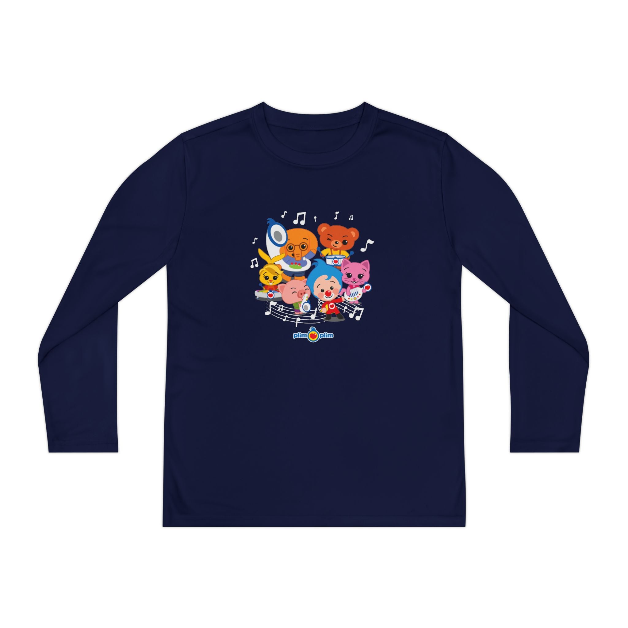 Plim Plim Camiseta Juvenil Manga Larga Orquesta