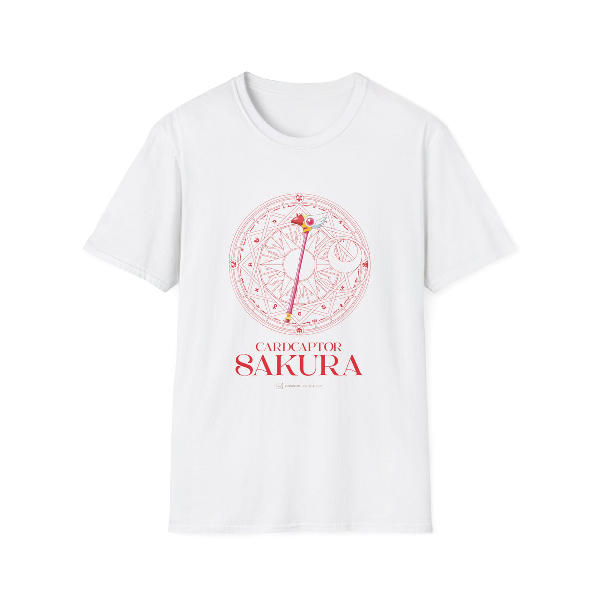 Cardcaptor Sakura 25th Anniversary - "Staff of the Clow" T-shirt – official Cardcaptor Sakura licensed merch (view 3)