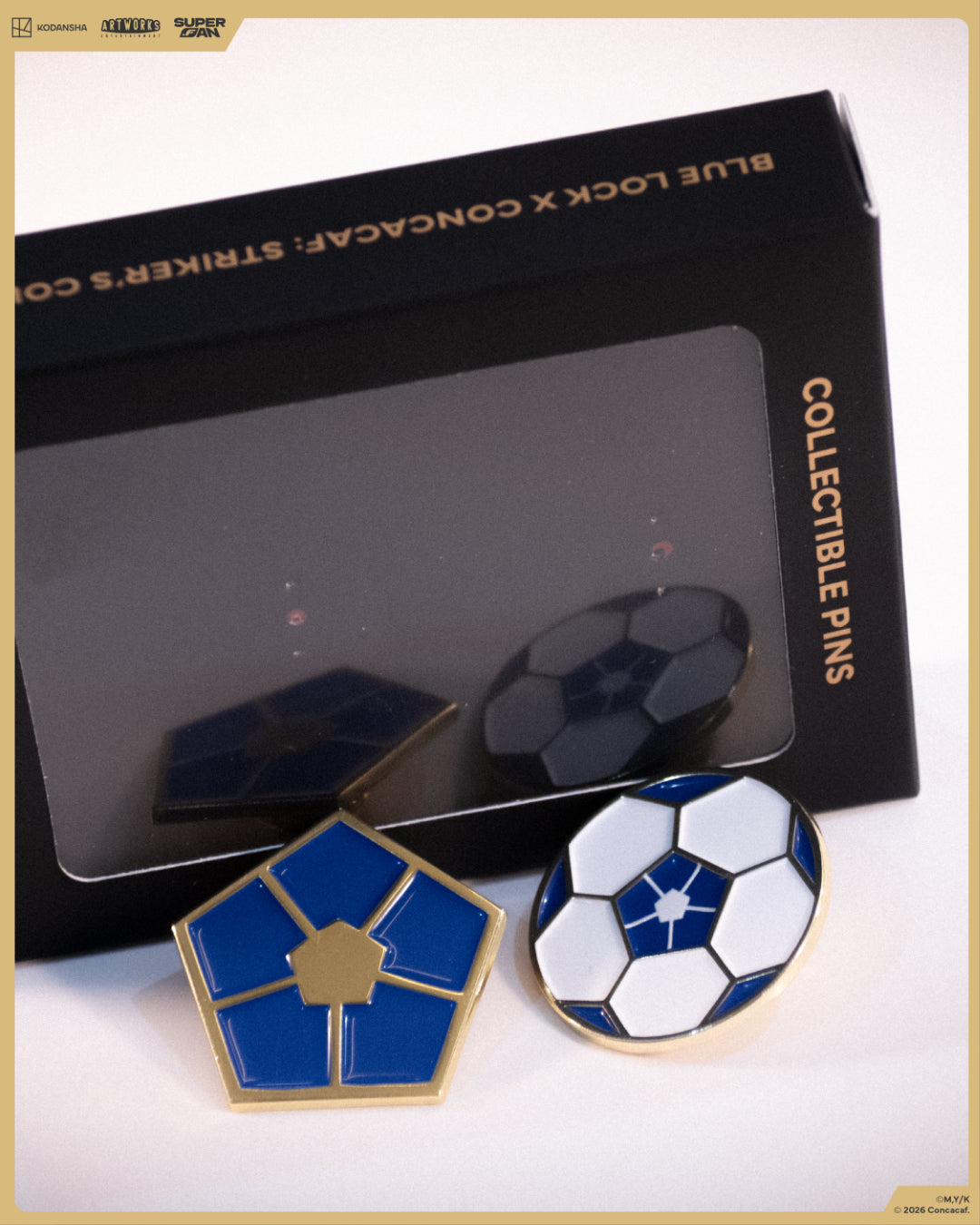 BLUE LOCK x Concacaf - Striker’s Collection Pins
