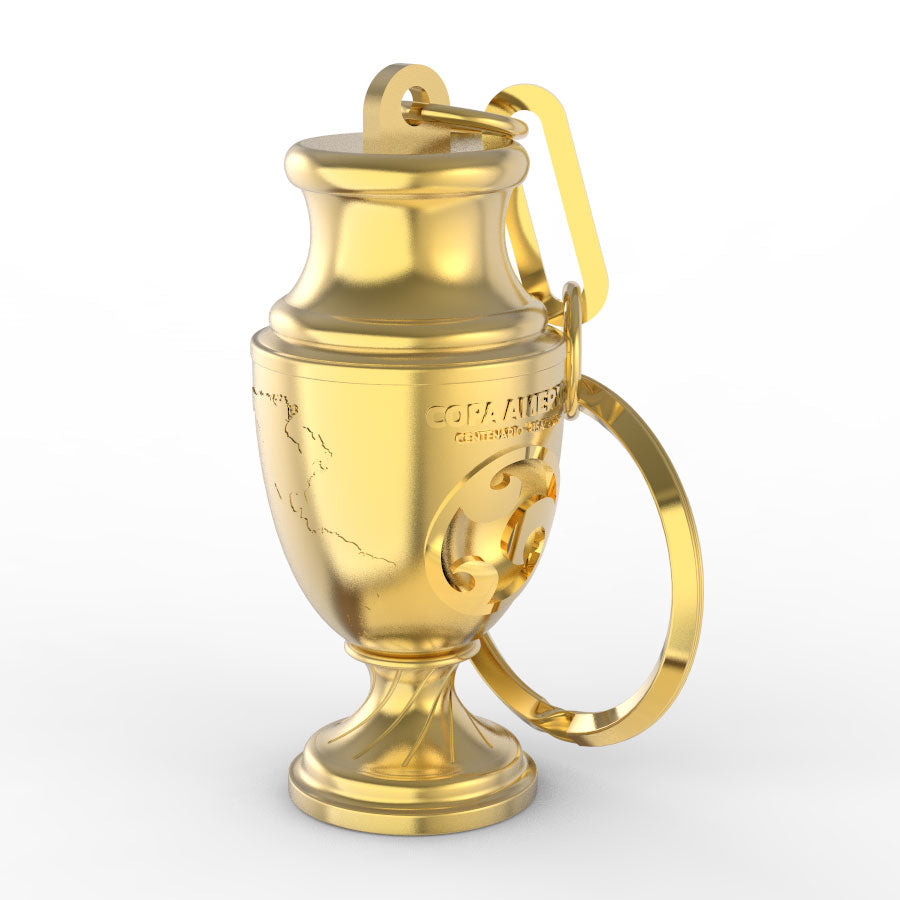 Conmebol Copa America Centenario Trophy Keychain | Official Football Souvenir