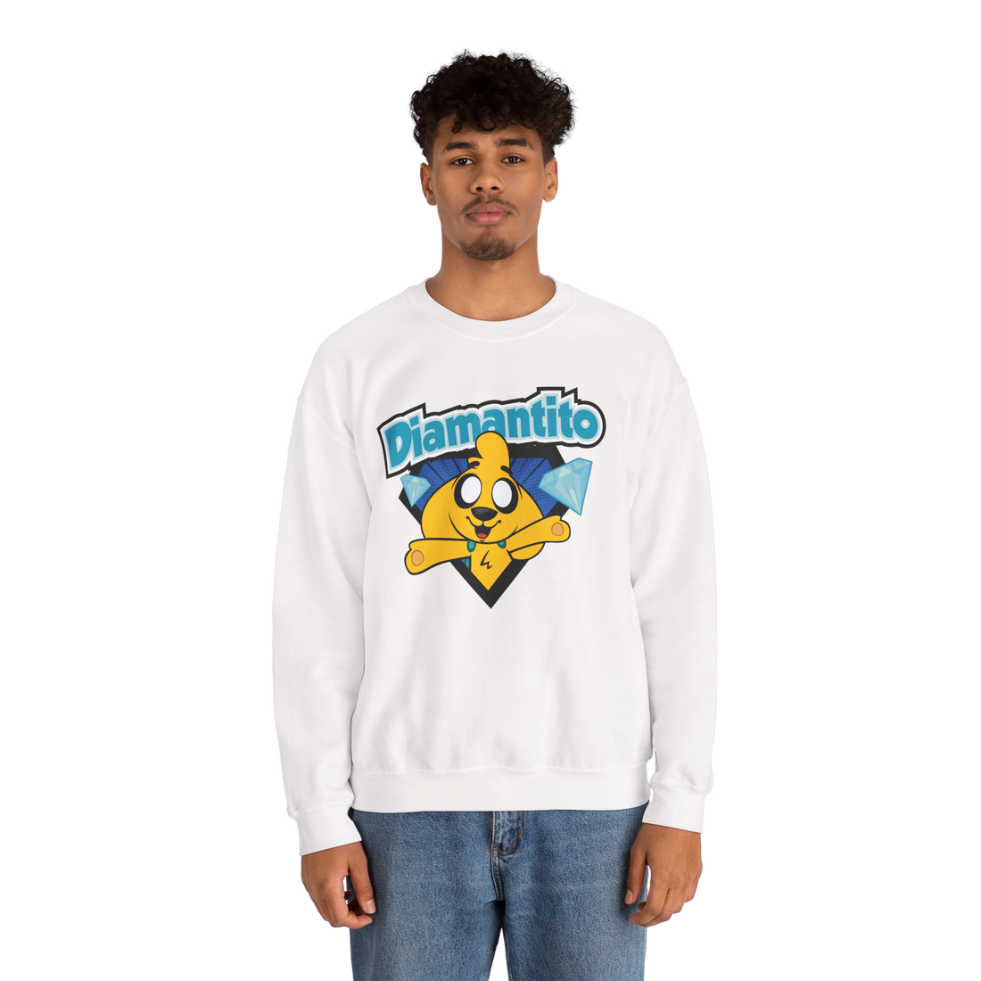 Sudadera unisex de cuello redondo Mikecrack 