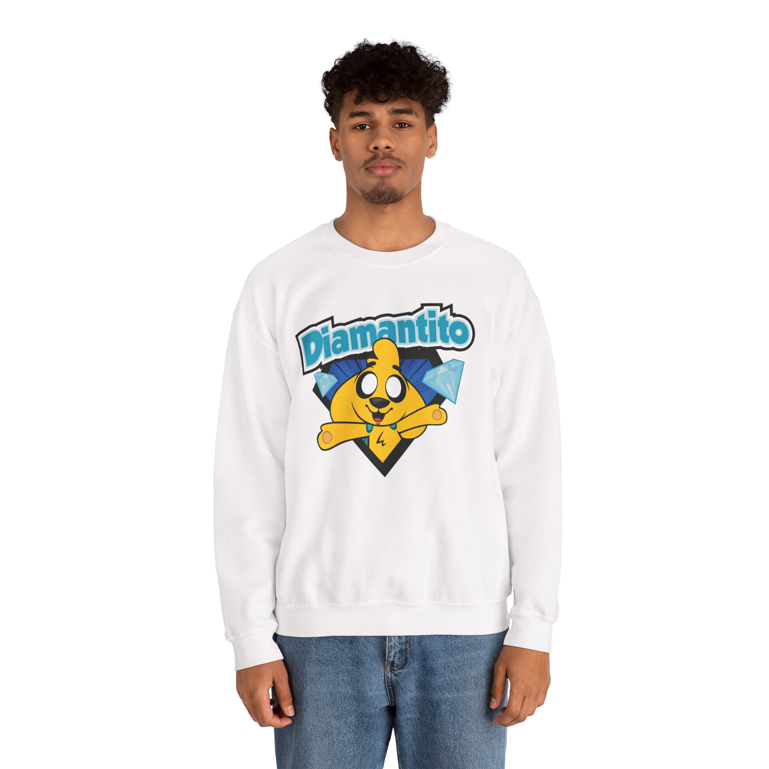 Sudadera unisex de cuello redondo Mikecrack 