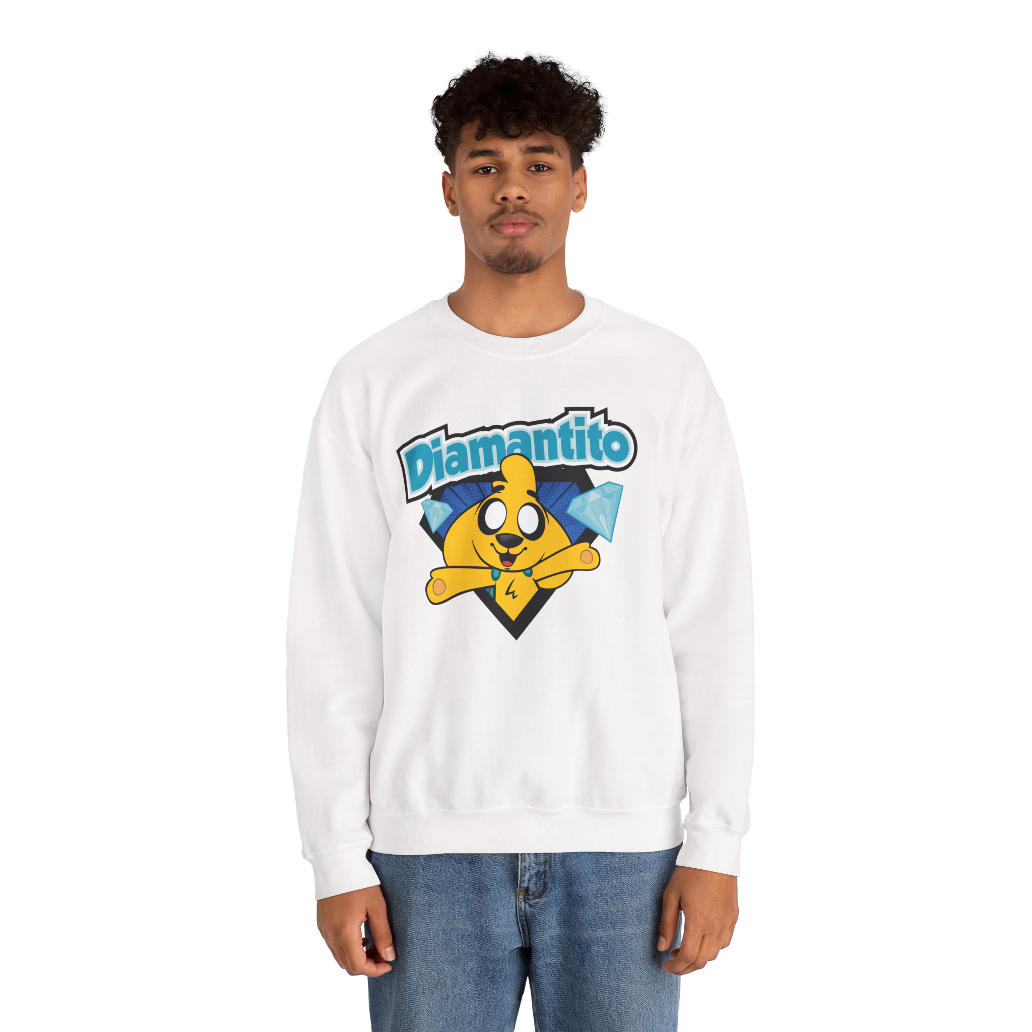 Sudadera unisex de cuello redondo Mikecrack 