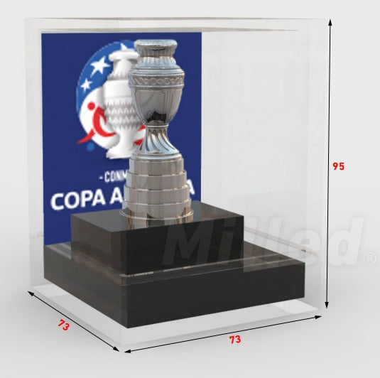 Conmebol Copa America Acrylic Box Trophy Replica | Official Football Memorabilia