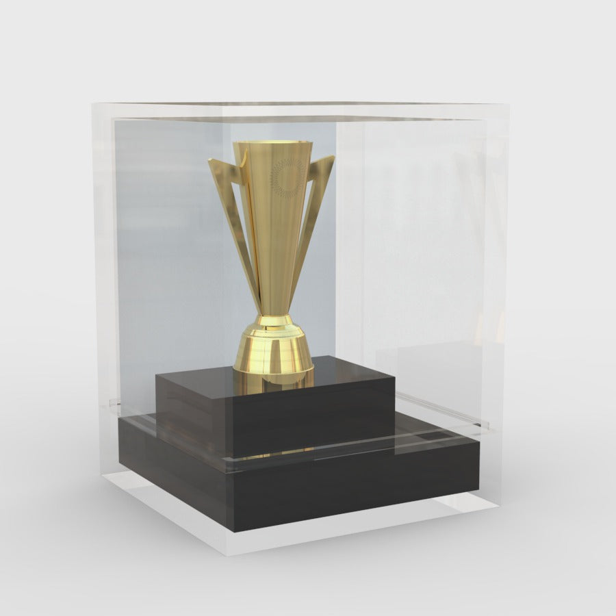 Concacaf Gold Cup Acrylic Box Trophy Replica | Official Football Memorabilia