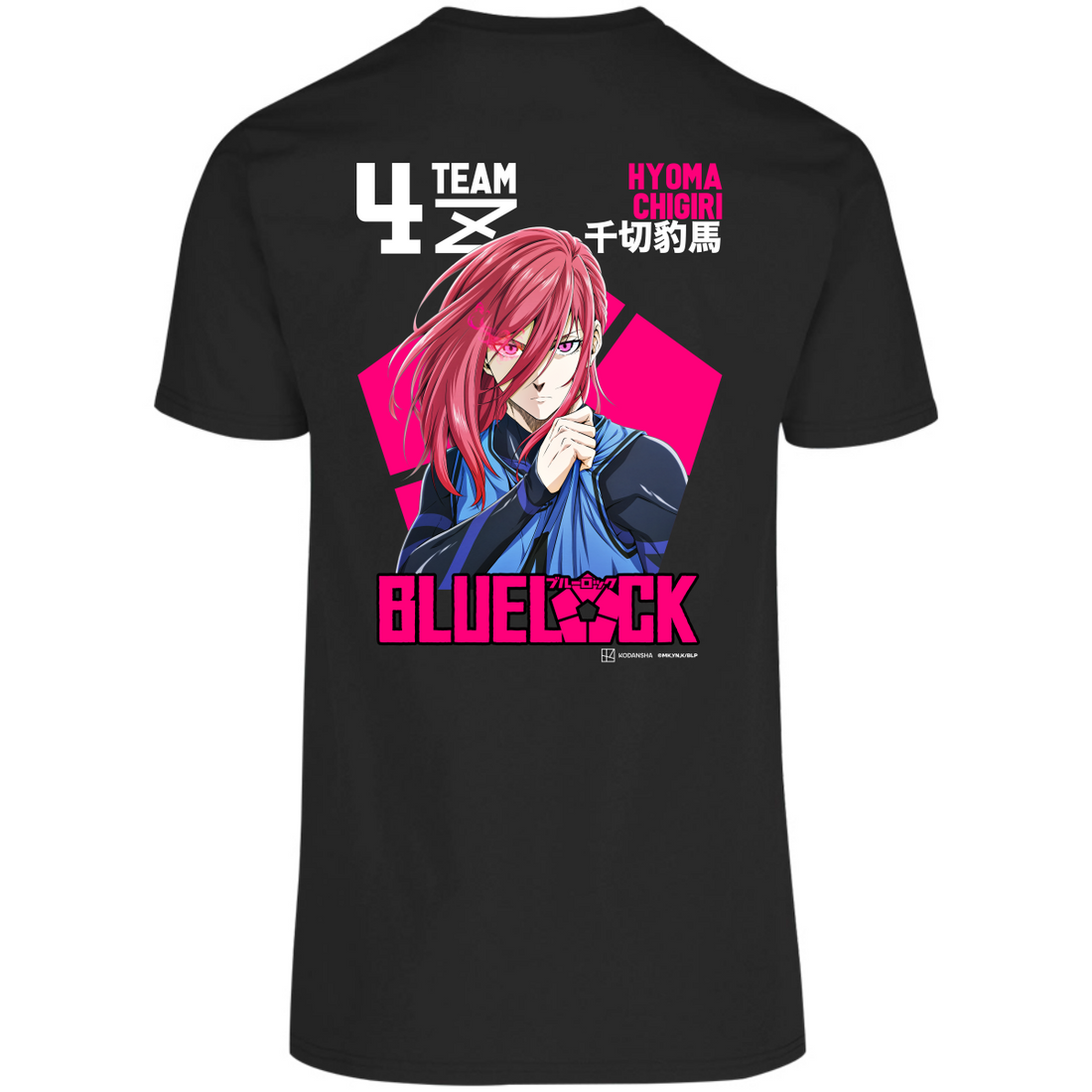 BLUE LOCK - Chigiri No.4 Team Z T-Shirt